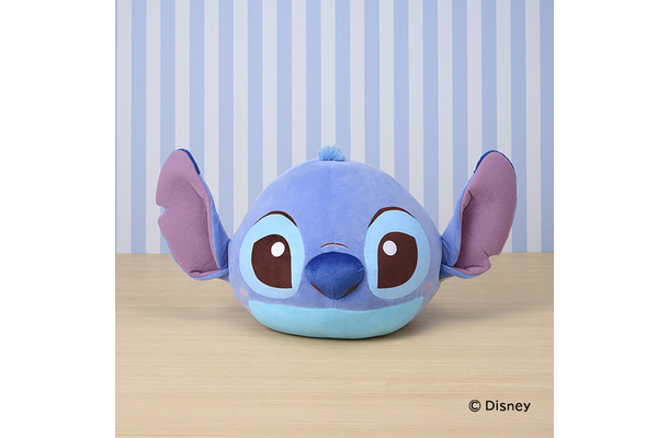 ディズニー スティッチ　スーパーギガザッカもちもちクッション © Disney ©Bandai Namco Experience Inc.