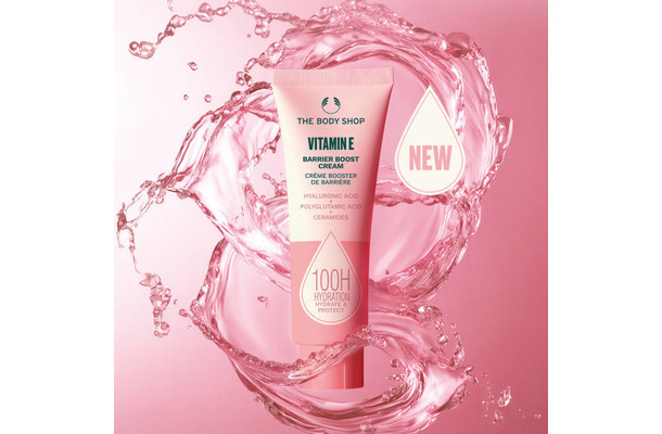 ザボディショップ、肌本来の保湿バリアを守り潤いあふれる肌へ導く「E バリア ブースト クリーム」誕生