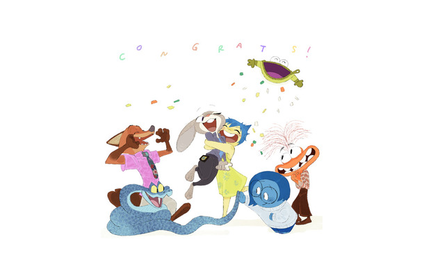 『ズートピア２』大ヒット記念アート(c) 2026 Disney Enterprises, Inc. All Rights Reserved.