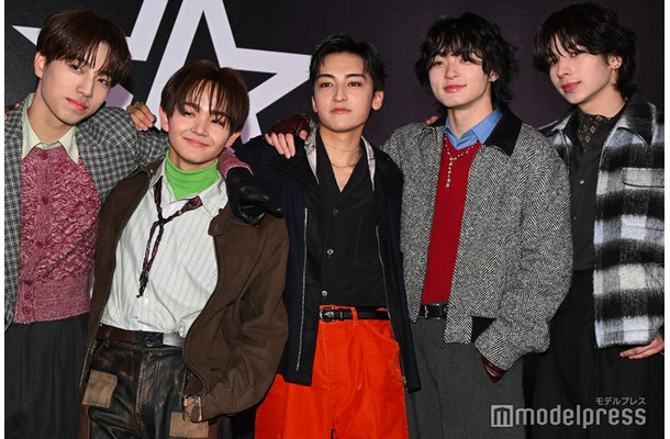STARGLOW／（左から）GOICHI、TAIKI、KANON、RUI、ADAM（C）モデルプレス