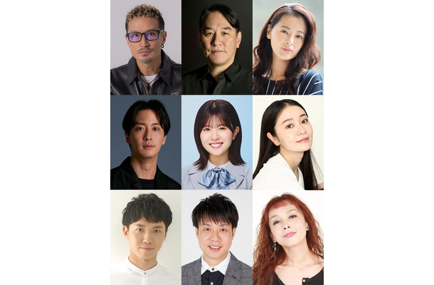 舞台「はがきの王様」出演者(提供写真)