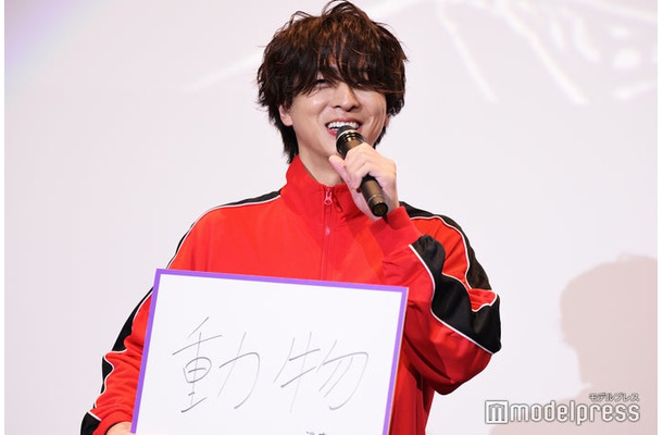 『迷宮のしおり』公開御礼舞台挨拶に出席した寺西拓人（C）モデルプレス