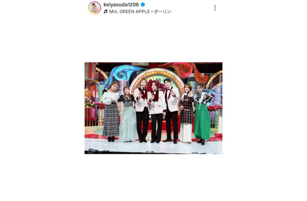 保田圭、Mrs. GREEN APPLE＆モー娘。OGの貴重な共演SHOTに反響「すごい豪華なメンバー」