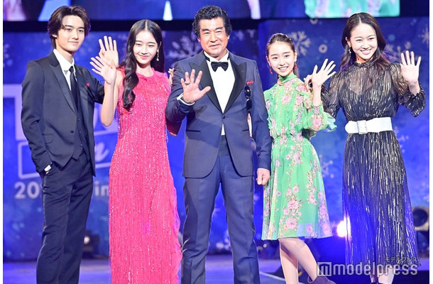 藤岡真威人、天翔天音、藤岡弘、、藤岡舞衣、天翔愛（C）モデルプレス