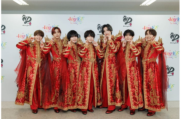 なにわ男子（左から）大橋和也、高橋恭平、大西流星、西畑大吾、道枝駿佑、長尾謙杜、藤原丈一郎（提供写真）