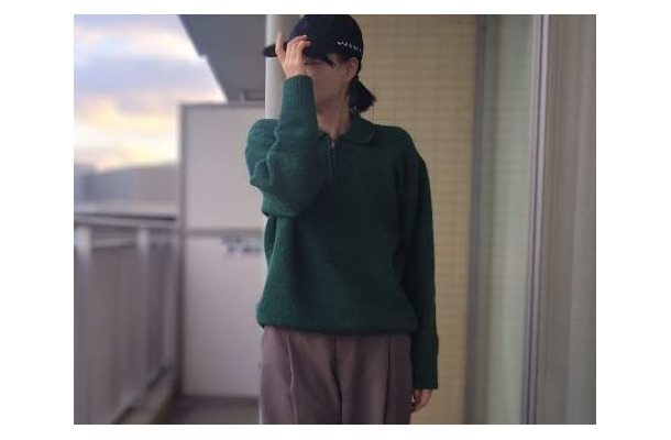 48歳寒波に怯えるPTAママが【GUマネキン買い】して週２愛用の防寒服が「緑のおばさんコーデの理にかなっていた」納得の理由