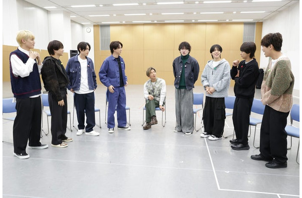 篠塚大輝、猪俣周杜、橋本将生、寺西拓人、木村拓哉、菊池風磨、松島聡、佐藤勝利、原嘉孝（C）フジテレビ