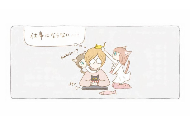 仕事にならない日もある。猫たちと過ごす冬のおうち時間【夜が明けるとき猫がそばにいれば #19】