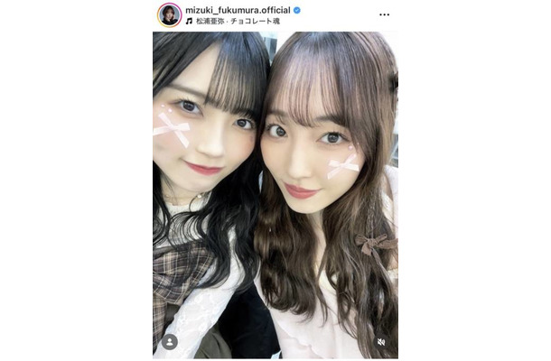 譜久村聖、西田汐里とのイベントSHOTにファン歓喜「可愛すぎ」「推し2人の共演ヤバい」