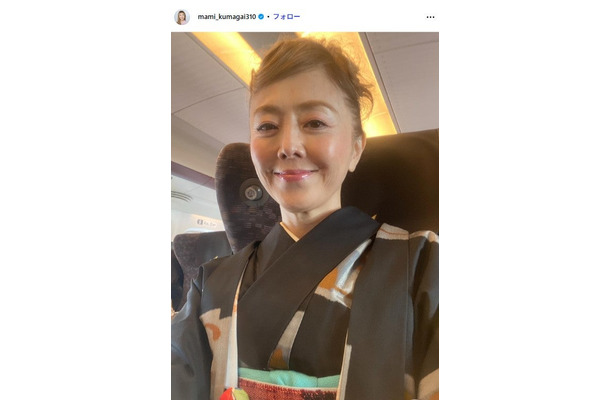 熊谷真実Instagramより