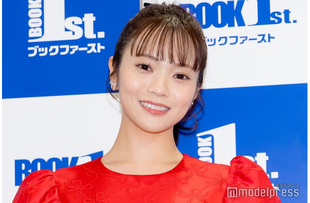 1st写真集「Lilas」囲み取材に出席した宮田愛萌（C）モデルプレス