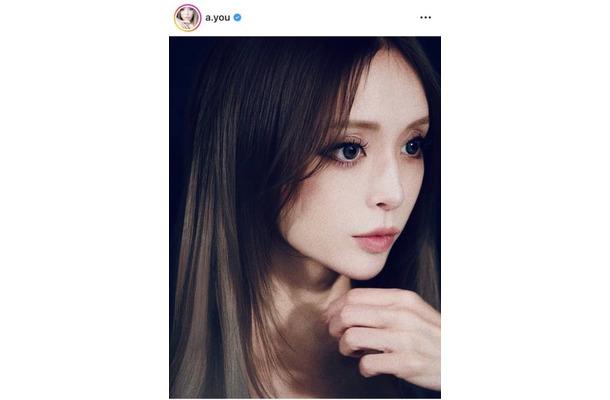 浜崎あゆみ、美肌際立つ顔アップSHOTにファンうっとり「至高」「美しすぎて声出た」