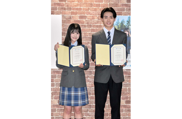 黒氏萌楓、佐藤泰心（提供写真）