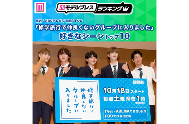 読者が選ぶ「修学旅行で仲良くないグループに入りました」好きなシーントップ10を発表(C)モデルプレス