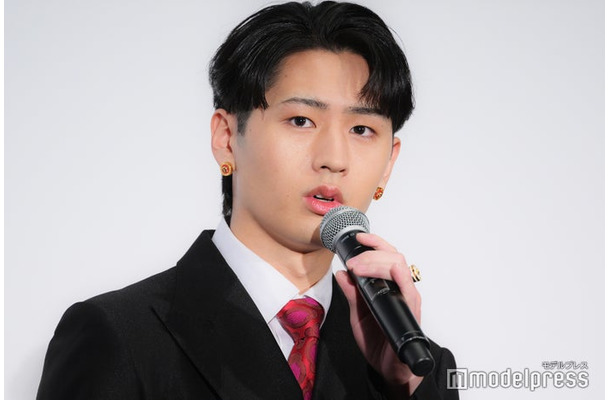 映画「教場 Requiem」初日舞台挨拶に出席した猪狩蒼弥（C）モデルプレス