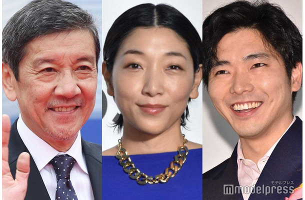 奥田瑛二、安藤サクラ、柄本佑（C）モデルプレス