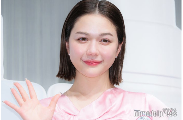 新ヘアケアブランドの新商品発表会に出席した村重杏奈（C）モデルプレス