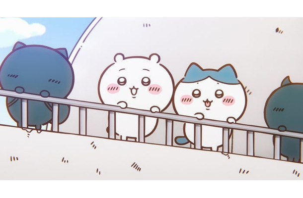 ちいかわ、ハチワレ／「映画ちいかわ 人魚の島のひみつ」（C）ナガノ ／ 2026「映画ちいかわ」製作委員会