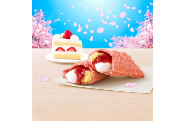 いちごショートケーキパイ（提供写真）