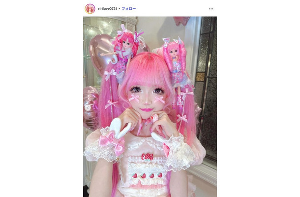 りりぴInstagramより