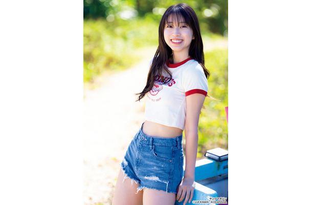 牧野真莉愛(C)LUCKMAN/KODANSHA