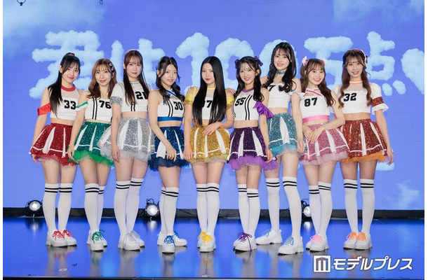 辺見桃和、板野成美、新居稚菜、堀口美澪、松山玲菜、中山萌乃香、小崎凛奈、北村陽奈、河合彩香(C)モデルプレス