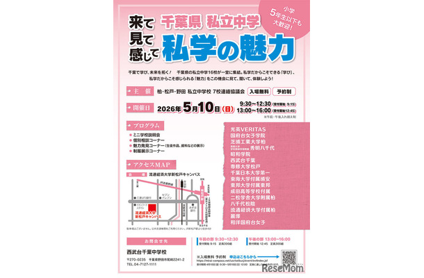 千葉県私立中学合同学校説明会