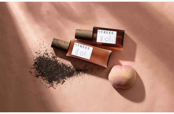 byTREES、みずみずしく甘い「ピーチウーロンの香り」のアウトバスケアアイテムが登場