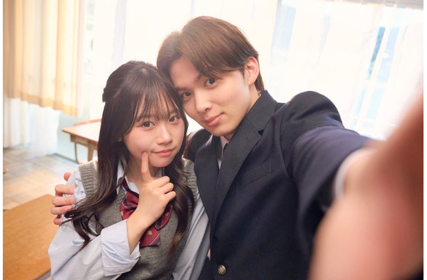 「今日好き＆幾田りら『パズル』スペシャルコラボムービー “あの一瞬に恋をした”」モデルプレス独占カット（C）AbemaTV, Inc.