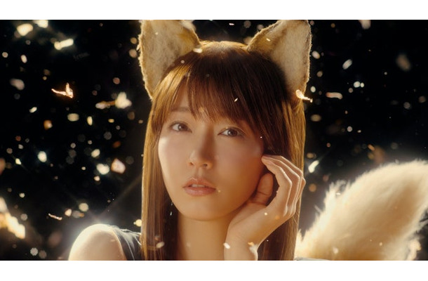 吉岡里帆／新TVCM「帰ってきたどんぎつね 篇」（提供写真）