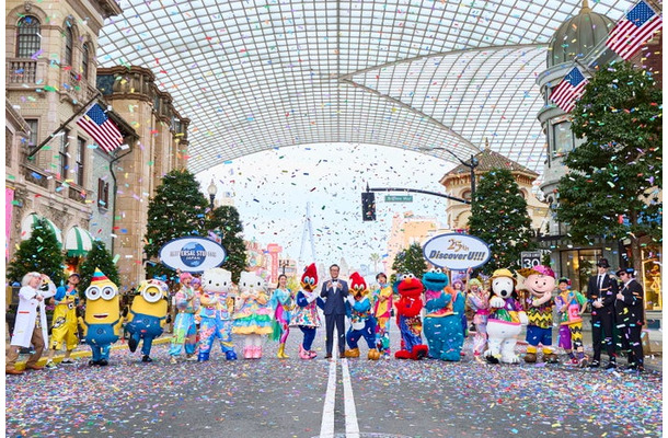 25周年アニバーサリー・セレモニー／画像提供：ユニバーサル・スタジオ・ジャパン