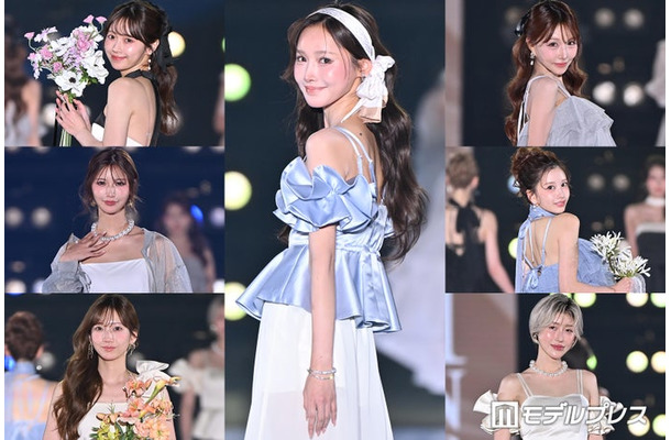 （左上から）にじほ、さんご、あすか（中央）きほ（右上から）桜井みづき、りぼん、Maiko（C）モデルプレス