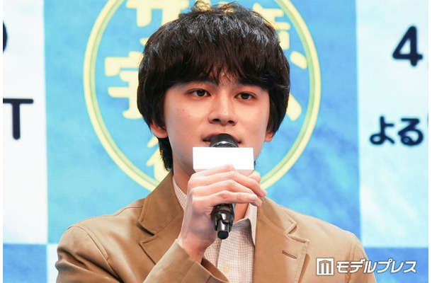 『サバ缶、宇宙へ行く』の制作発表会見に出席した北村匠海（C）モデルプレス