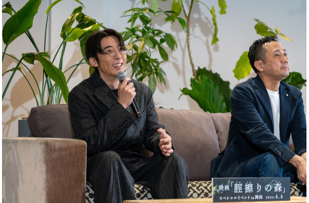 『脛擦りの森』ジャパンプレミア岡山（C）『脛擦りの森』プロジェクト