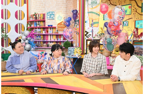 ニッチェ、佐藤栞里、藤森慎吾（C）TBS