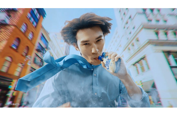 ジェシー／新TVCM「瞬間爽快感」篇（提供写真）