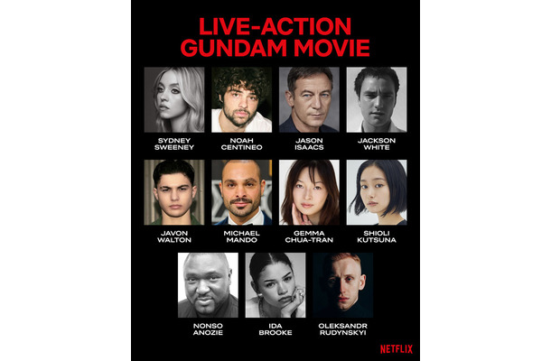 「ガンダム」初実写映画キャスト