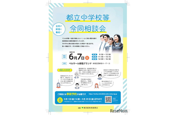 都立中学校等合同相談会