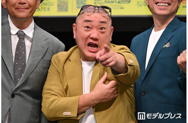 「逃亡者たち！〜軍団山本スペシャルコントライブ〜」開催発表会見に出席した山本圭壱（C）モデルプレス