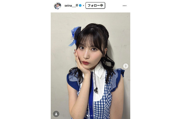 福岡聖菜Instagramより