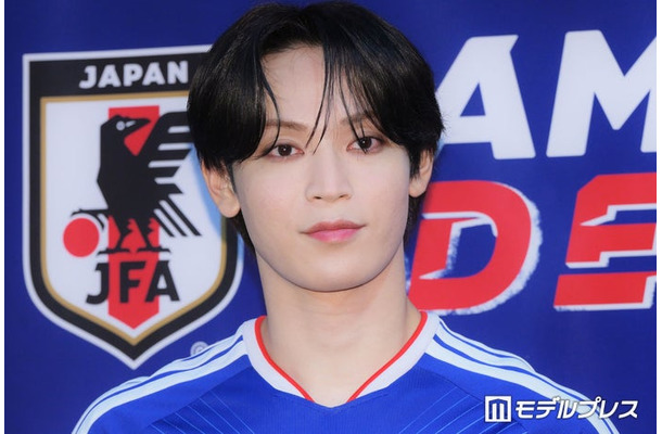 三井不動産SAMURAI BLUE 3D EXPERIENCE Presented by SAISON オープニングセレモニー に出席した與那城奨（C）モデルプレス