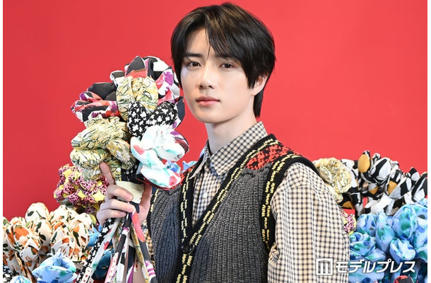 「MARNI BLOOMS ポップインイベント」に来場したBEOMGYU（ボムギュ）（C）モデルプレス