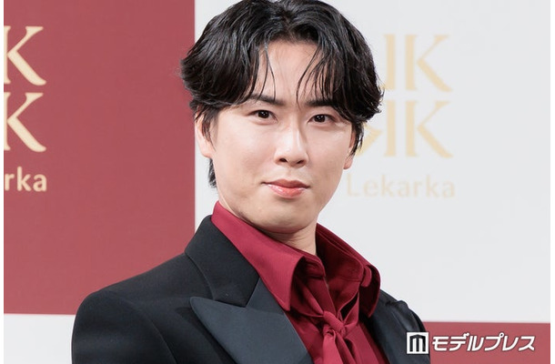アンバサダー就任発表会に出席した宮舘涼太（C）モデルプレス