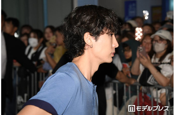 「Jung Kook for Calvin Klein」コラボレーションイベントに出席した安達祐人（C）モデルプレス