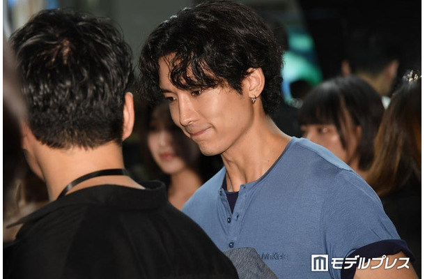 「Jung Kook for Calvin Klein」コラボレーションイベントに出席した安達祐人(C)モデルプレス