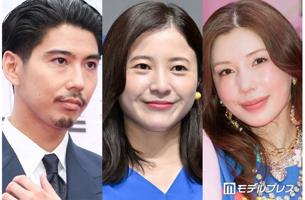 賀来賢人、吉高由里子、仲里依紗（C）モデルプレス