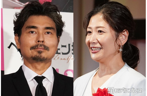 小澤征悦、桑子真帆アナウンサー(C)モデルプレス