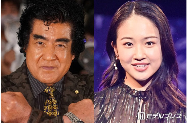 藤岡弘、天翔愛（C）モデルプレス