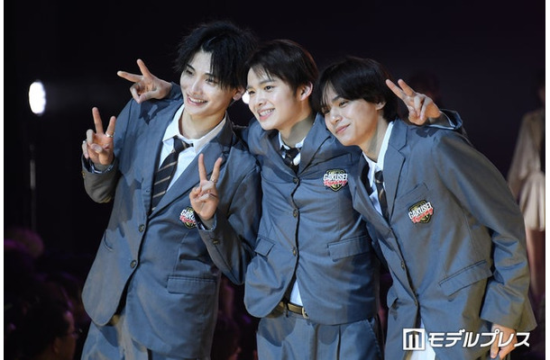 河村叶翔、今井暖大、林京介（C）モデルプレス