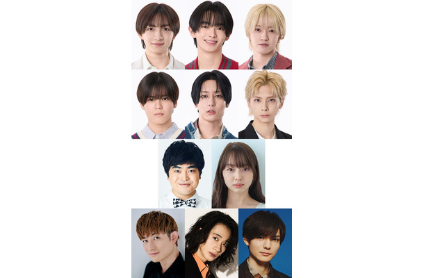 （上段左から）川崎皇輝、内村颯太、元木湧、北川拓実、安嶋秀生、松尾龍、加藤諒、西田ひらり、松崎祐介、戸塚祥太、薮宏太（提供写真）